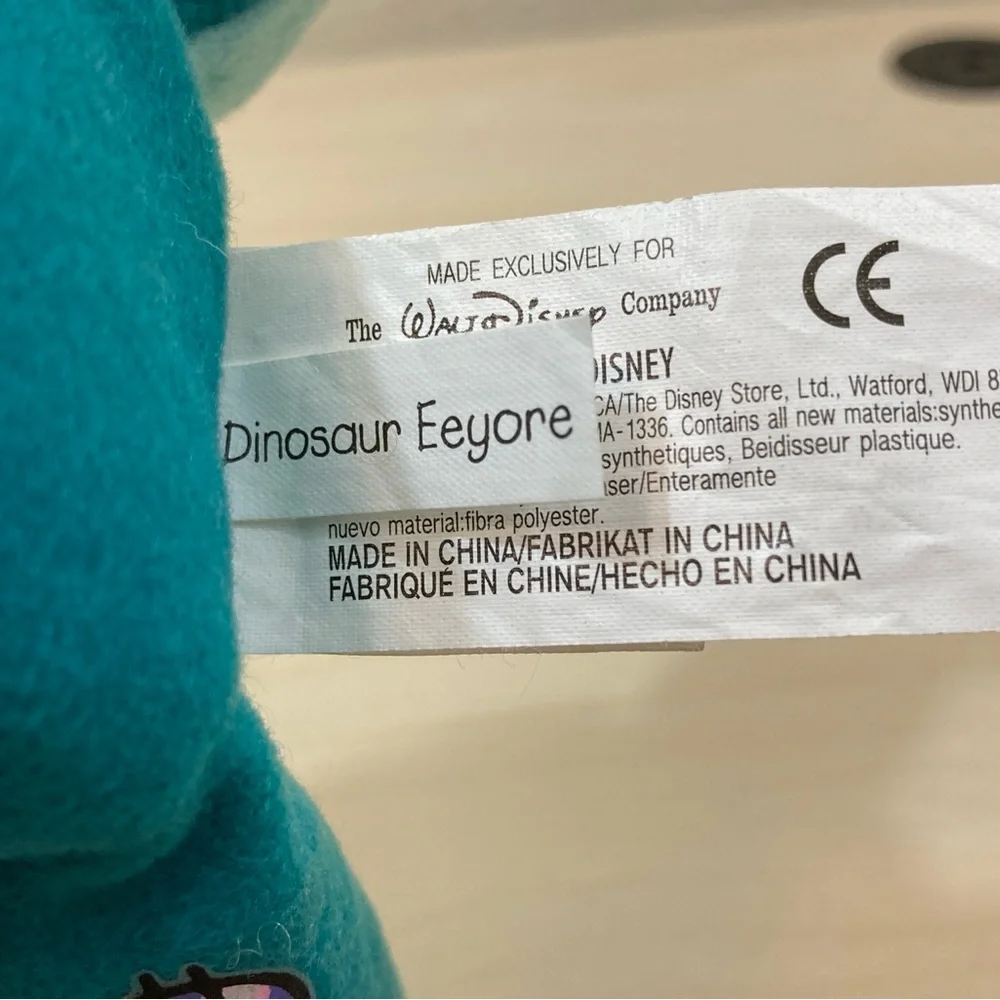 Disney Eeyore Halloween Dinosaur Costume Mini Bean Bag Plush Collectible - Picture 6 of 8